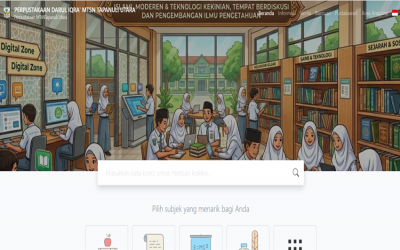 MTs Negeri Tapanuli Utara Luncurkan Perpustakaan Berbasi Digital